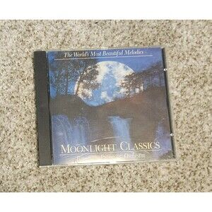 Moonlight Classics Romantic Piano & Orchestra Readers Digest Music CD 1989
